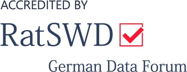 RatSWD logo accredited by German Data Forum.
